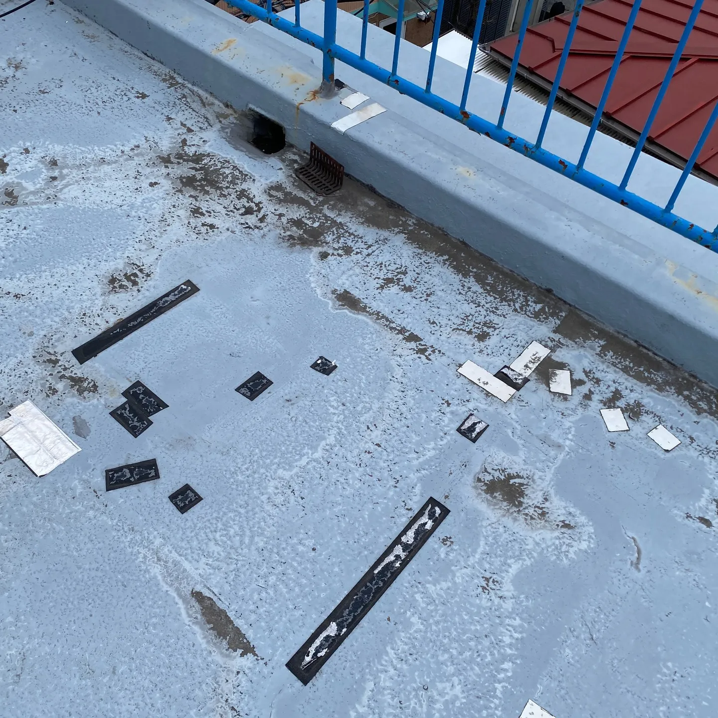 【中野区上高田】屋上ウレタン樹脂塗膜防水工事完了報告