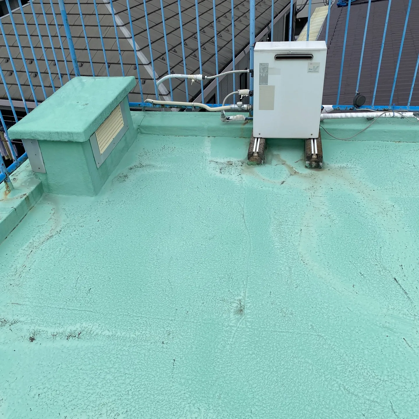 【中野区上高田】屋上ウレタン樹脂塗膜防水工事完了報告