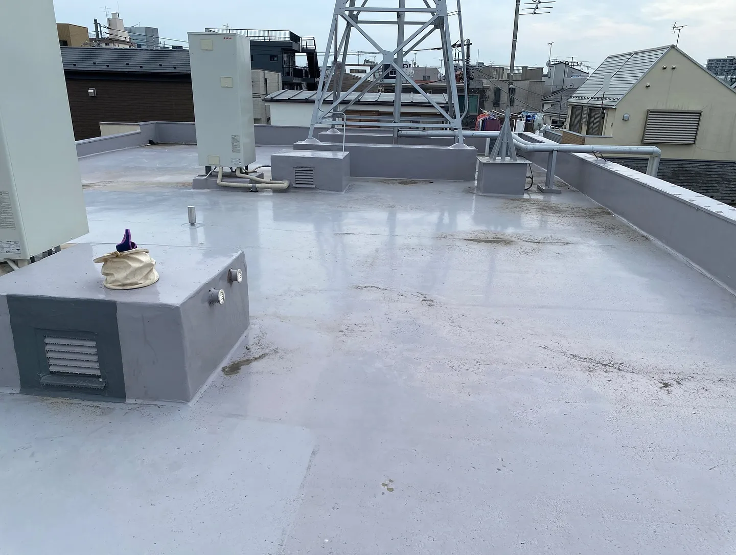 【屋上防水】現地調査