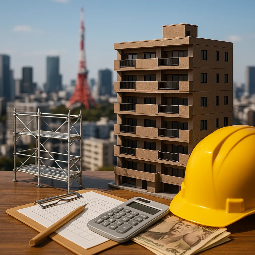 東京の賃貸マンション大規模修繕:費用の目安と12年周期の考え方